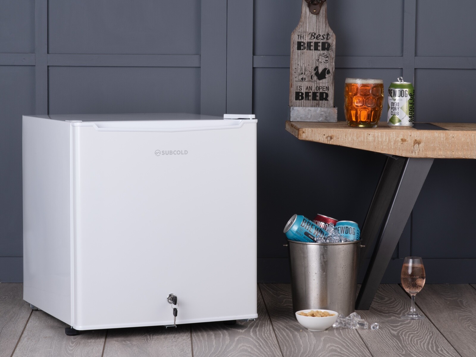 Subcold Eco50 Mini Fridge White 50L Table Top Model Lockable EBay Subcold eco50 mini fridge white 50l table top model lockable ebay
