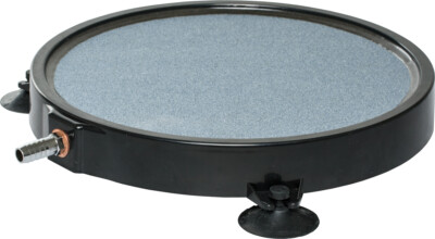 Active Aqua Air Stone, Round, 8'' x 1'' with Suction Cups