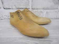 Vtg Childrens Wood Wooden 1 Pair SIZE 8.5 D Pointed Toe Shoe Lasts Molds Cobbler