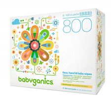 babyganics flushable baby wipes
