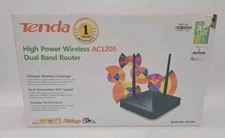 Tenda AC1200 Smart WiFi Router High Speed Dual Band Wireless Internet Router-NEW