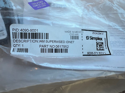 Simplex IAM 4090-9001 monitoring module