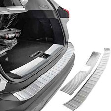 Ladekantenschutz Edelstahl innen + außen matt passend für Nissan X-Trail ab 2021