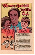 1977 SPOT-BILT Cleats Shoes O.J. Simpson PRINT AD - FOOTBALL BASEBALL SOCCER