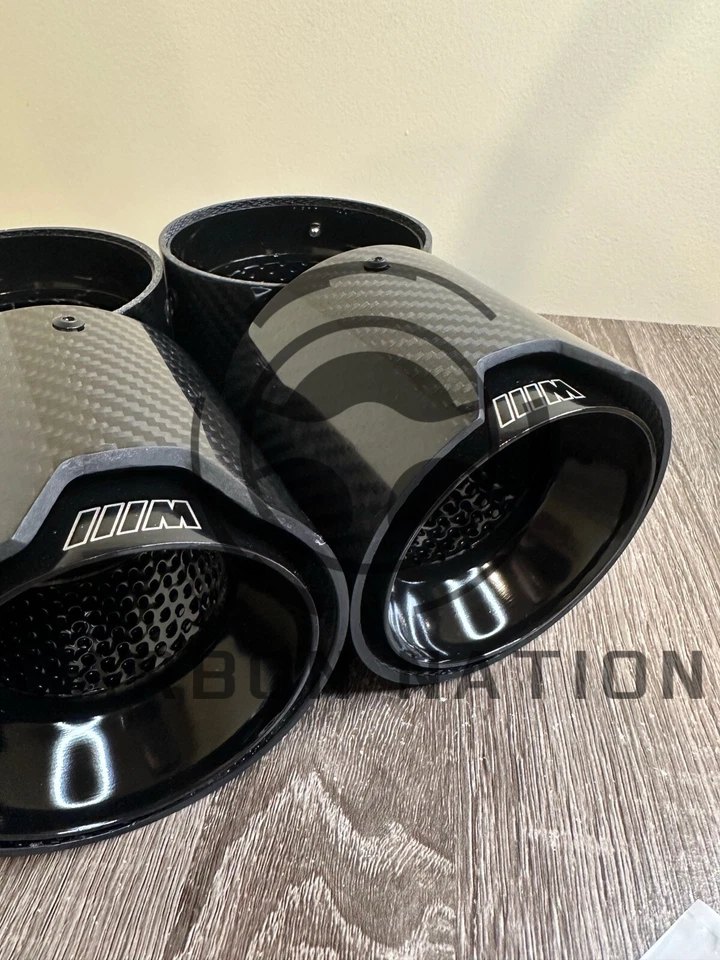 DEFECTIVE For BMW G80 M3 G82 G83 M4 G87 M2 Carbon Fiber Gloss Black Exha G3D Foto 4 de 4