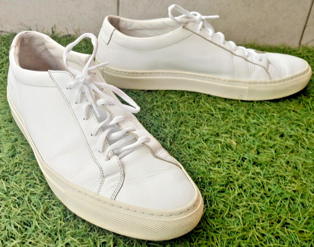 Sneakers basse Common Projects da uomo bianche Achille 1528 0506 taglia EU 42 US 8 5