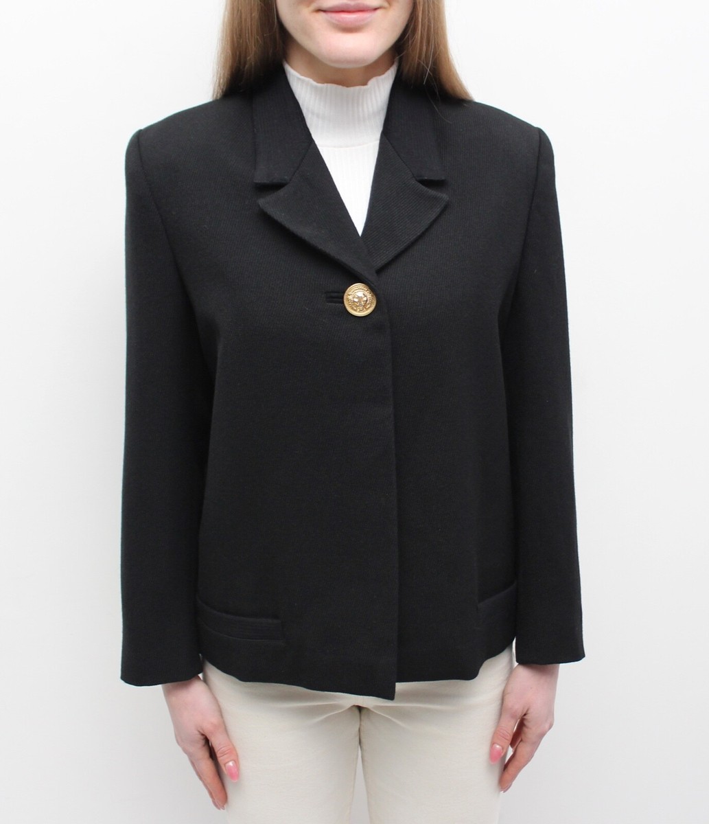 【カシミヤ混】Gianni Versace テーラードジャケット 高級 極希少】GIANNI VERSACE カシミヤ混デザインテーラードジャケット