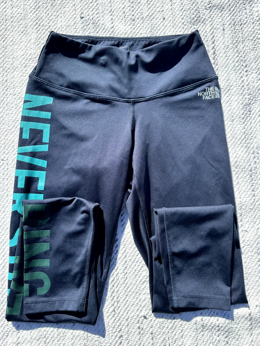 The North Face Leggings Extra Small Blue 27' Graphic Never Stop Exploring  Women