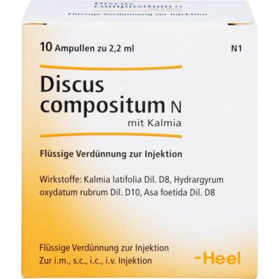 DISCUS compositum N mit Kalmia Ampullen 10 St PZN04031138