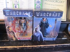 Warcraft lot of 2 6 inch figures NEW IN PACKAGE Medivh Durotan