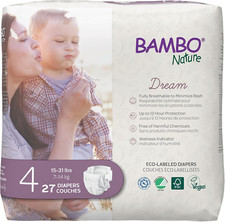 Bambo Nature Hypoallergenic Baby Diapers, Eco-Labelled Sustainable Diapers, Enha