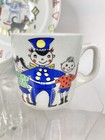 Vtg 3pc Set STAVANGERFLINT Ceramic Plate Bowl Mug Children School Cat Norway MCM — photo 5