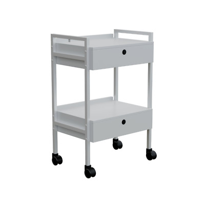 Spa Numa DANTE DELUXE Wooden Doctor Office Trolley Cart Cabinet Metal Frame 1019