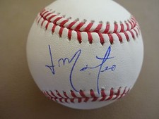 JORGE  MATEO  NEW YORK YANKEES/TAMPA  YANKEES  SIGNED  AUTO  BALL  IN  PERSON