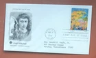 JOAN MITCHELL ABSTRACT EXPRESSIONIST ARTIST  2010 PCS CACHET FDC