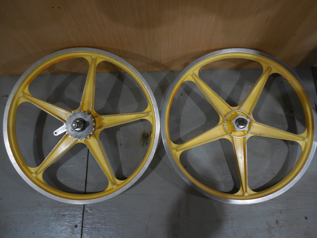 Lester Mag Wheel Rim Set Bendix 76 Old School 20