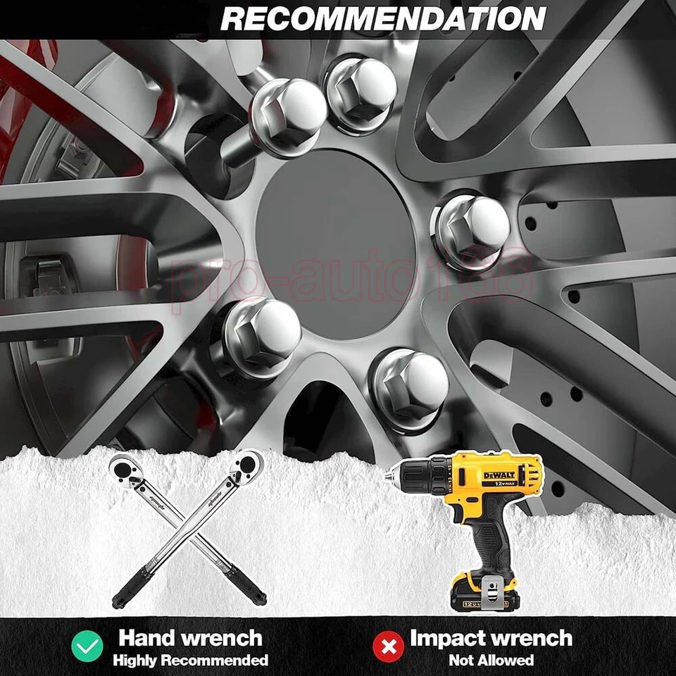 20 piezas pernos de rueda 12x1,25 para Jeep Renegade Cherokee Compass 2014-2021 Foto 3 de 4