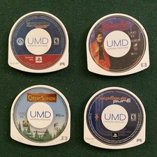 UMD'S PSP PLAYSTATION PORTABLE 1 movie 2 games 1 Video Stand Up Comedy good cond