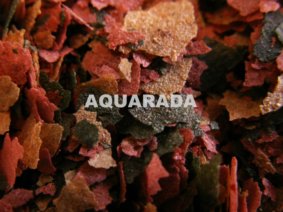 AQUARADA Hauptfutter PREMIUM.Flockenfutter Fischfutter Flocken 1000ml Aquarium