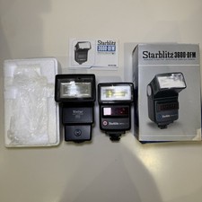 Vintage Starblitz 3600-DFM Vivitar Auto Thyristor 4600 Flash Units UNTESTED