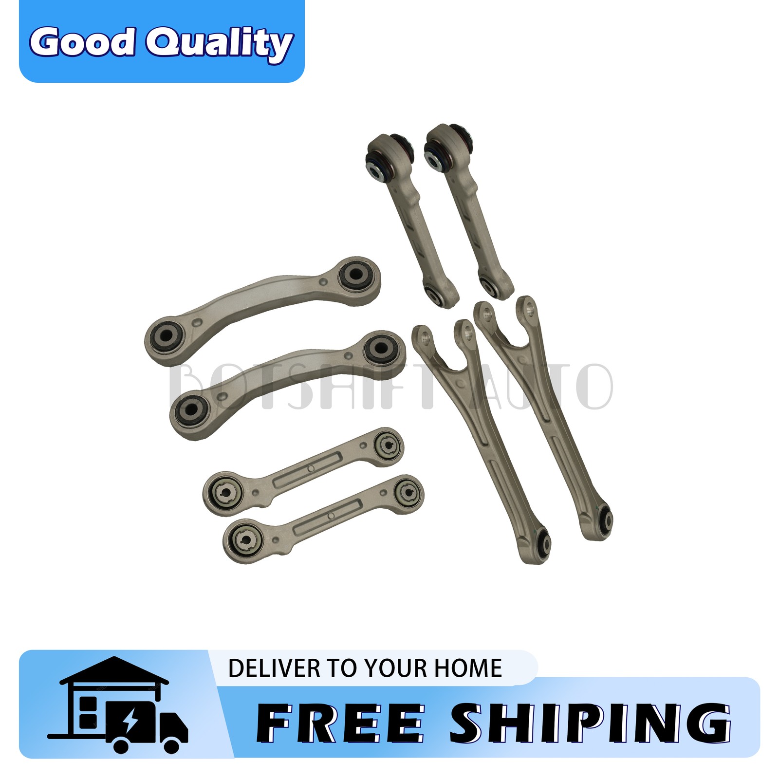 8PCS Rear Suspension Control Arm Kit Fits 2017+ Maserati Levante US