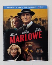Marlowe Blu-Ray + DVD Liam Neeson w/ Slipcover - New