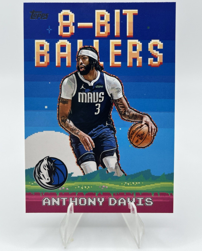 Topps 2024-25 NBA 8-Bit Ballers 5-Card Lot Davis Bird George Herro Wemby