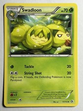 Swadloon Legendary Treasures 11/113 MP-LP Pokémon Card on eBay