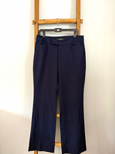 Nine West Jeans Women’s Navy Solid Straight Leg Dress Pants Stretch Pockets 8
