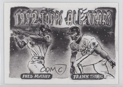 2024 Spotlight By Andy Friedman Grayscale Filter 49/49 Fred McGriff #71 HOF 04br