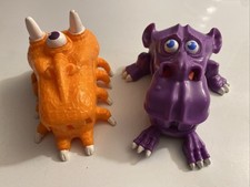 Ghostbusters 1987 Mini Ghost Traps Orange Purple 100 Complete Vintage Works