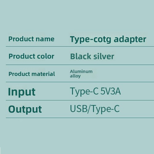 2 in1 Adapter Type C OTG Adapter USB-C Male To USB 3.0 Female Adapter GB - Picture 8 of 16