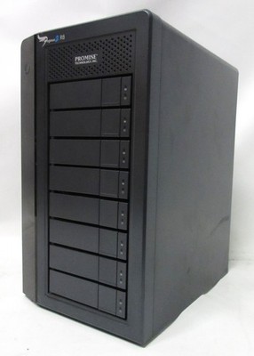 Promise Pegasus2 R8 8-Bay RAID Hard Drive Enclosure 8x 3TB SATA