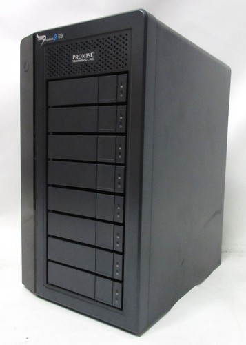 Promise Pegasus2 R8 8-Bay RAID Hard Drive Enclosure 8x 3TB SATA HDDs