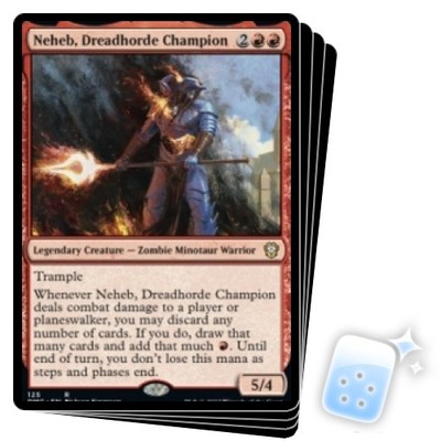 NEHEB, DREADHORDE CHAMPION X4 Dominaria United: Commander Magic MTG MINT CARD