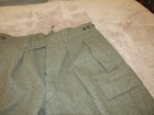 Alois Heiss KG German Army Pants Men's 36x30 Green Heavy Wool NOS — photo 10