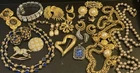 Vintage High End Costume Jewelry Lot Gold Plated