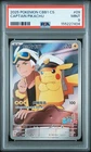 2025 POKEMON SIMPLIFIED CHINESE CBB1 C-GEM PACK VOL 1 #09 CAPTAIN PIKACHU PSA 9