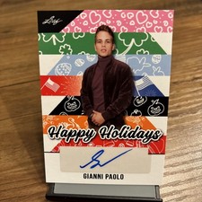 2025 Leaf Happy Holidays Gianni Paolo Auto Power Actor