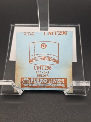 G-S Watch Crystal CMT296 Bulova 22.2X19.1