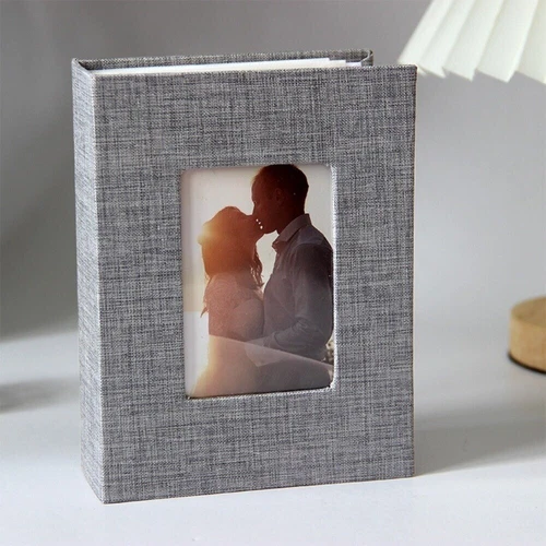 100 Pockets Photo Album 4x6 Photos Linen Cover Slip-in Picture Albums DIY - Picture 11 of 22
