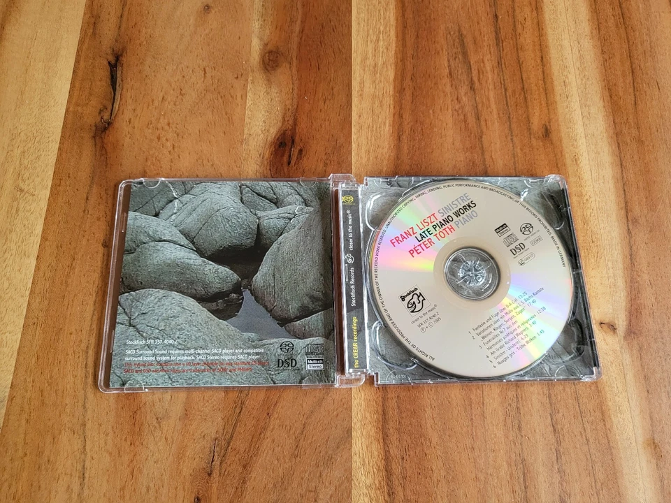 Franz Liszt Péter Tóth Sinistre - Late Piano Works SACD - Bild 2 von 3