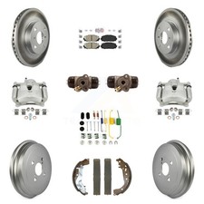 Transit Auto KCG-102769N Brake Disc and Pad Kit Front & Rear for Toyota Yaris
