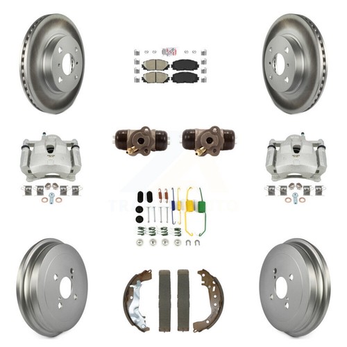 Transit Auto KCG-102769N Brake Disc and Pad Kit Front & Rear for Toyota Yaris - Picture 1 of 12