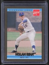 1992 Donruss Coca-Cola Nolan Ryan #5 Nolan Ryan