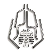 HOOKER HEADERS 16521HKR DUAL COMPETITION HEADER BACK EXHAUST SYSTEM KIT