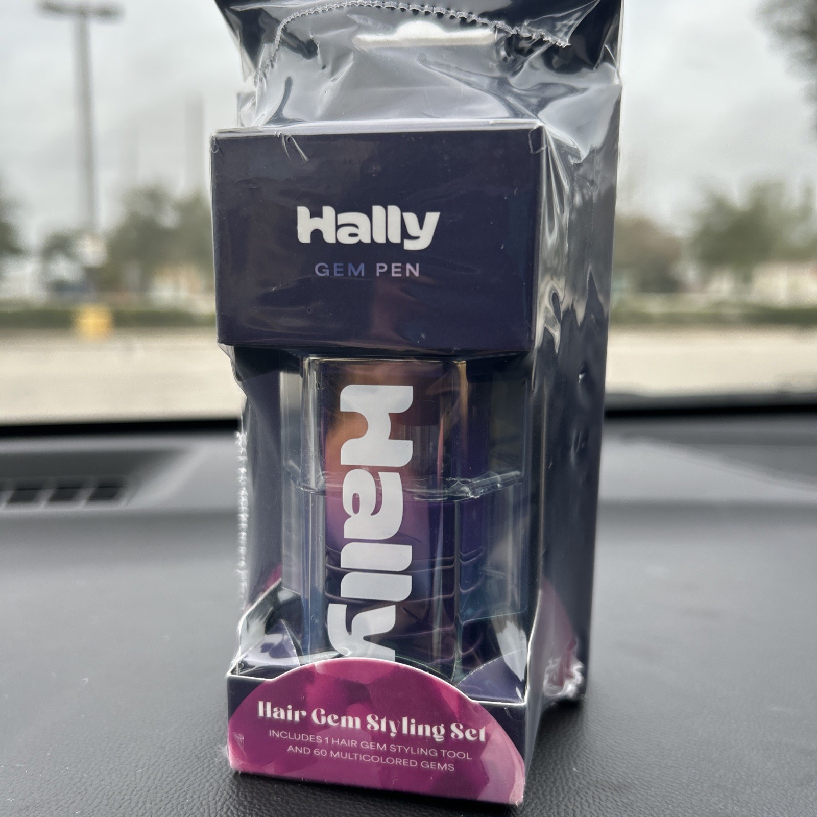 Hally Hair Gems Pen Applicator - Includes Hair Styling Tool 