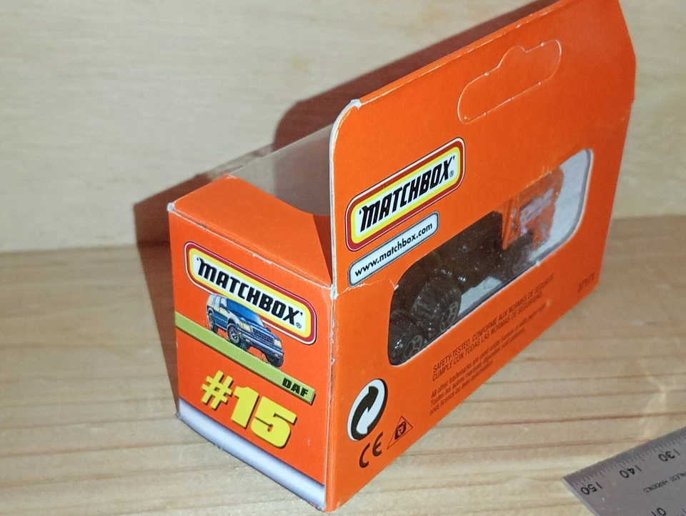 Matchbox Superfast / MB 183 - DAF 3300 Space Cab - Orange - Model Truck Cab x1 - Image 4 of 4