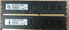 G.Skill 2x4GB RAM PC3-10600 DDR3-1333 Desktop  Used 8GB Total