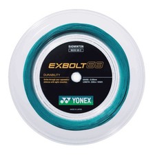 Yonex EXBOLT 68 Turquoise Badminton String 200m Reel - 0.68mm
